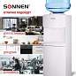 Кулер водораздатчик БЕЗ НАГРЕВА И ОХЛАЖДЕНИЯ, SONNEN FS-02N, напольный, 2 крана, белый, 454995 (арт. 454995)