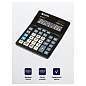 Калькулятор настольный Eleven Business Line CDB1401-BK, 14 разрядов, двойное питание, 155*205*35мм, черный (арт. 339193)