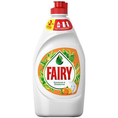 Средство для мытья посуды Fairy "Апельсин и лимонник", 450мл (арт. 240403)