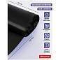 Мешки для мусора 120л OfficeClean ПНД, 70*110см, 15мкм, 10шт., прочные, черные, в рулоне (арт. 255796)