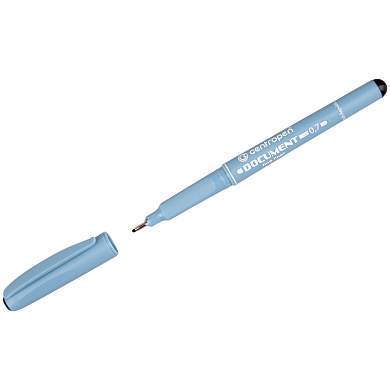 Ручка капиллярная Centropen "Document 2631" черная, 0,7мм (арт. 247021)