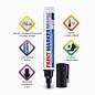 Маркер-краска лаковый (paint marker) 6 мм, ЧЕРНЫЙ, НИТРО-ОСНОВА, BRAUBERG PROFESSIONAL PLUS EXTRA, 151451 (арт. 151451)