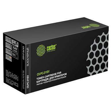 Картридж лазерный CACTUS (CS-PC-211EV) для Pantum P2200/P2207/P2500W/M6500/M6550, ресурс 1600 страниц (арт. 363865)