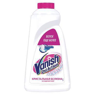 Средство для удаления пятен 1 л, VANISH (Ваниш) "Oxi Action", для белой ткани (арт. 601836)