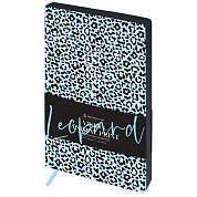 Ежедневник недатированный, А5, 136л., кожзам, Greenwich Line "Vision. Animal print. Leopard", тон. блок, цветной срез (арт. 325294)