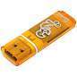Память Smart Buy "Glossy" 32GB, USB 2.0 Flash Drive, оранжевый (арт. 230857)