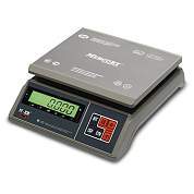 Весы фасовочные MERTECH M-ER 326AFU-6.01, LCD (0,005-6 кг), дискретность 0,1 г, платформа 255x205 мм, 3059 (арт. 290783)