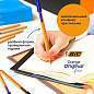 Ручки шариковые BIC "Orange Fine", НАБОР 8 шт., СИНИЕ, линия письма 0,32 мм, пакет, 919228 (арт. 143982)