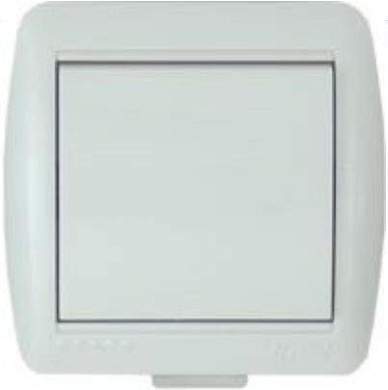 Lezard Ната выкл. ОУ 1 кл. 10А бел. (корпус PC) 710-0200-100 (арт. 379439)