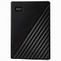 Внешний жесткий диск WD My Passport 4TB, 2.5", USB 3.0, черный, WDBPKJ0040BBK-WESN (арт. 513601)