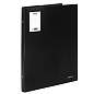 Папка на 4 кольцах БОЛЬШОГО ФОРМАТА А3, ВЕРТИКАЛЬНАЯ, 30 мм, до 250 листов, черная, 0,8 мм, STAFF, 274004 (арт. 274004)