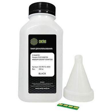 Заправочный комплект CACTUS (CS-RK-TL-420X) для Pantum P3010/M6700/M6800, c чипом, 200 г (арт. 364118)