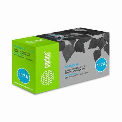 Картридж лазерный CACTUS (CSP-W2071A) для HP Color Laser 150/178nw/179fnw, голубой, ресурс 700 страниц (арт. 363846)