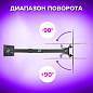 Кронштейн-крепление для ТВ настенный, до 30 кг, VESA 100х100-200х200, 23"-43", черный, SONNEN, 455947 (арт. 455947)
