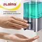 Дозатор для жидкого мыла LAIMA, НАЛИВНОЙ, 0,48 л, хром, ABS-пластик, 605053 (арт. 605053)