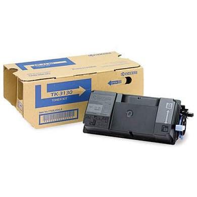 Тонер-картридж KYOCERA (TK-3130) FS-4200D/4300D, оригинальный, ресурс 25000 стр., 1T02LV0NL0 (арт. 320568)