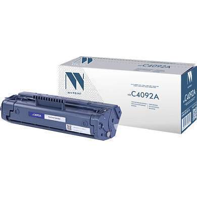 Картридж лазерный NV PRINT (NV-C4092A) для HP LaserJet 1100/1100A/3200, ресурс 2500 страниц (арт. 361193)