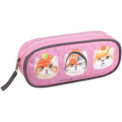 Пенал 210*80*45 ArtSpace "Sushi Cats", полиэстер (арт. 365020)