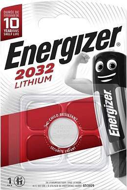 Элемент питания Energizer Lithium CR2032 BL1 (арт. 22966)