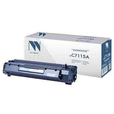 Картридж лазерный NV PRINT (NV-C7115A) для HP LJ 1000w/1005w/1200/1220, ресурс 2500 страниц (арт. 363273)