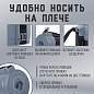 Термос классический, нержавеющая сталь 2 л, черно-серый, 2 кружки, ручка + ремешок, TAIGARU, 608818 (арт. 608818)