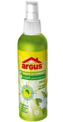ARGUS Лосьон-спрей 100мл. От комаров, флакон A-16 (арт. 378898)