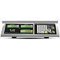 Весы торговые MERTECH M-ER 326AC-15.2 LCD (0,04-15 кг), дискретность 5 г, платформа 325x230 мм, без стойки, 3040 (арт. 290776)