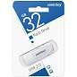 Флеш-диск 32 GB SMARTBUY Scout USB 2.0, белый, SB032GB2SCW (арт. 513769)