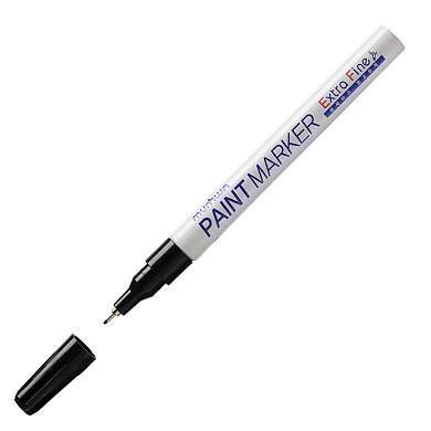 Маркер-краска MunHwa "Extra Fine Paint Marker" черная, 1мм, нитро-основа (арт. 260031)