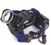 Ultraflash фонарь налобный LED5337 (акк. 4V 0.5Ah) 1светодиодн. 5W черн/пласт, фокус, USB, з/у 220V бокс (арт. 849405)