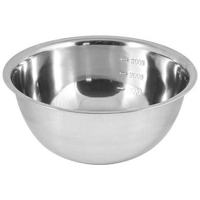 Миска 4,3л нерж.сталь, d=28см, h=11,1см, BOWL-ROLL-28, 3279 Mallony (арт. 716181)