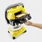Пылесос хозяйственный KARCHER WD 5 S, мусоросборник 25 л, мощность 1100 Вт, желтый, 1.628-350.0 (арт. 456636)