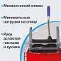 Тележка уборочная BRABIX, 2 съемных ведра 25 л, механический отжим, металлический каркас, 601499 (арт. 601499)