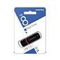 Флеш-диск 8 GB, SMARTBUY Crown, USB 2.0, черный, SB8GBCRW-K (арт. 512175)