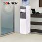Кулер для воды SONNEN FSC-03BA, напольный, НАГРЕВ/ОХЛАЖДЕНИЕ КОМПРЕССОРНОЕ, 3 крана,серый, 455417 (арт. 455417)