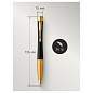 Ручка шариковая Parker "Urban Twist Black GT" синяя, 1,0мм, поворот., подарочная упаковка (арт. 318950)