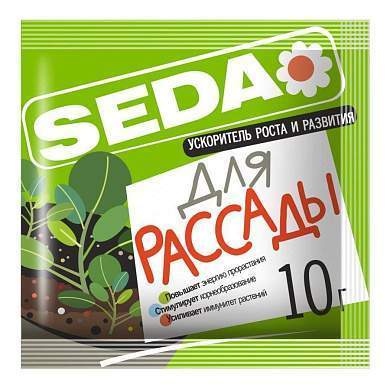 SEDA Ускоритель роста и развития 10гр. (для рассады) удобрение (арт. 830316)