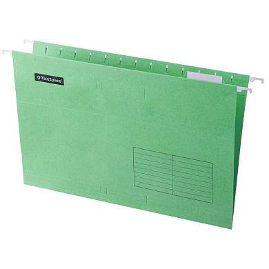 Подвесная папка OfficeSpace Foolscap (365*240мм), зеленая (арт. 296365)