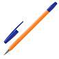 Ручки шариковые BRAUBERG "M-500 ORANGE", НАБОР 10 шт., СИНИЕ, узел 0,7 мм, линия письма 0,35 мм, 143951 (арт. 143951)
