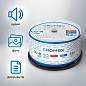 Диски CD-R CROMEX, 700 Mb, 52x, Cake Box (упаковка на шпиле), КОМПЛЕКТ 50 шт., 513772 (арт. 513772)