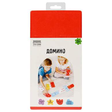 Игра настольная ТРИ СОВЫ" Домино", EVA, 7 плашек, 28 элементов (арт. 358460)