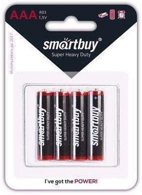 Элемент питания Smartbuy R03/286 Bl4 Sbbz-3A04B (арт. 526588)