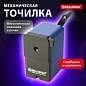 Точилка механическая BRAUBERG "UNIVERSAL", крепление к столу, металлический механизм, чёрный/синий, 222515 (арт. 222515)
