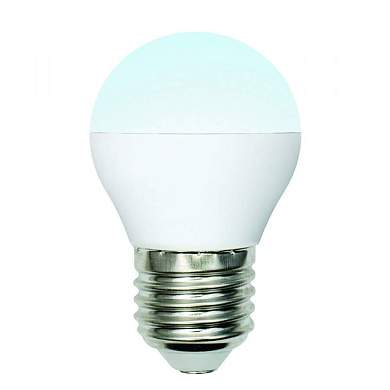 Uniel Шар E27 6W(510Lm) (100-50-10%) 4000K 4K Матовая Multibright Led-G45-6W/Nw/E27/Fr/Mb (арт. 639486)