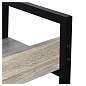Стеллаж на металлокаркасе BRABIX "LOFT SH-002", 600х350х845 мм, цвет дуб антик, 641232 (арт. 641232)