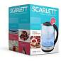 Чайник SCARLETT SC-EK27G10, 1,7 л, 1800 Вт, закрытый нагревательный элемент, стекло, черный (арт. 457206)