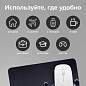 Коврик для мыши SONNEN "DROPS", резина + ткань, 220х180х3 мм, 513290 (арт. 513290)