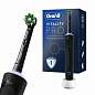 Зубная щетка электрическая ORAL-B (Орал-би) Vitality Pro, ЧЕРНАЯ, 1 насадка, 80367641 (арт. 608719)