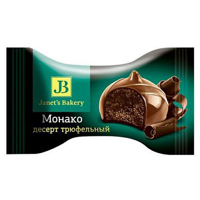 Десерт глазированный СЛАВЯНКА "Janets Bakery" трюфельный Монако 500 г, Y4776 (арт. 625128)