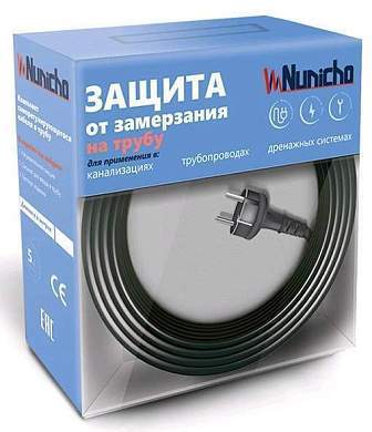 NUNICHO саморег. кабель пищевой (комплект в трубу) экран. MICRO10-2CR, 8м/80Вт (10Вт/м) (арт. 632794)
